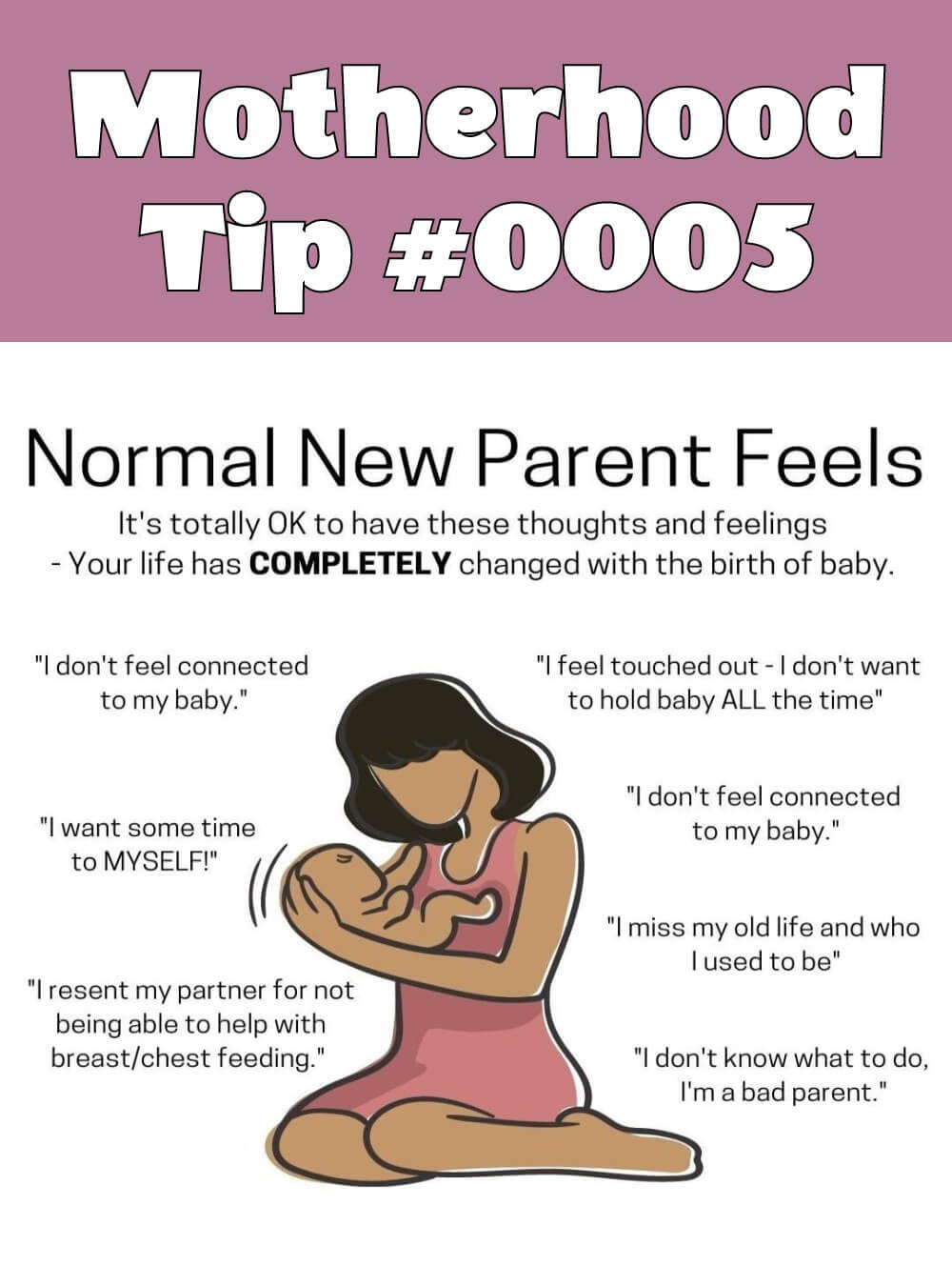 Parenting and Pregnancy Infographic | Motherhood Tip #0005